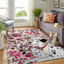 101 Dalmatians Area Rug Non-Slip Cartoon Carpet Home Decor Gift Idea For Fans No5562