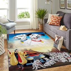 101 Dalmatians Area Rug Non-Slip Cartoon Carpet Home Decor Gift Idea For Fans No6561