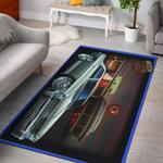 1966 chevy nova route 66 area rug living room rug home decor carpet 0
