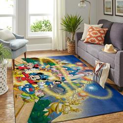 Mickey Disney Characters Rug Living Room Rug Home Decor Room Carpet