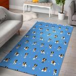 airplane luggage pattern print area rug living room rug home decor 0