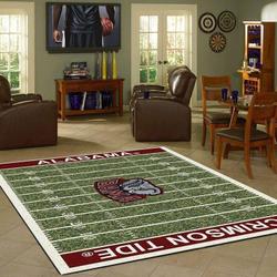 NCAA Alabama Crimson Tide Carpet Living Room Rugs F102140 Rug Regtangle 2