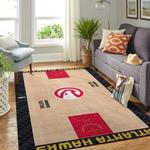 alanta hawks court area rug nba basketball team logo carpet living room rugs rug regtangle carpet floor decor home decor v11097 0