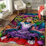 alice in wonderland area rug living room rug home decor disney movie ofd 31101910 0