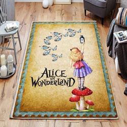 Alice In Wonderland Area Rug Living Room Rug Home Decor Disney 3110192