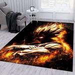 anime goku aura instinct rug bedroom rug home us decor living room area rug home decor 0