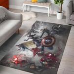 ant man black widow captain america captain rug living room rug home decor 0