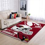 arizona cardinals nfl team logo helmet rectangle area rug area rug living room carpet rug regtangle carpet floor decor home decor 0