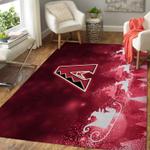 arizona diamondbacks mlb baseball area rug baseball rug regtangle carpet floor decor home decor v6694 0