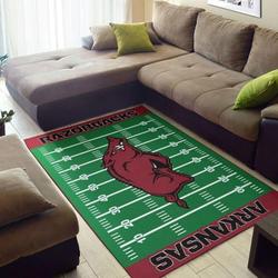NCAA Arkansas Razorbacks Home Field Area Rug Football Team Logo V17261