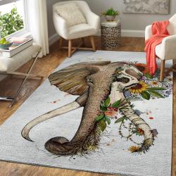 Art Of Elephant Area Rug Ofd 1910161 Area Rug Living Room Carpet Rug Regtangle Carpet Floor Decor Home Decor