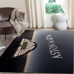 Aston Martin Logo Supercars Area Rugs Living Room Carpet Fn161215 Rug Regtangle
