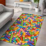 astronaut space pattern print area rug living room rug home decor 0