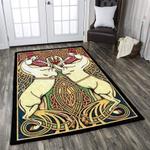 atlanta falcons area rug living room rug home decor 0
