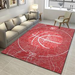 NBA Atlanta Hawks Rectangle Rug Personalized Non-Slip Carpet Gift For Basketball Fans