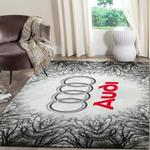 audi logo supercars area rugs living room carpet fn131218 rug regtangle carpet floor decor home decor 0