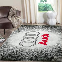 Audi Logo Supercars Area Rugs Living Room Carpet Fn131218 Rug Regtangle
