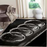 audi logo supercars area rugs living room carpet fn151206 rug regtangle carpet floor decor home decor 0