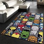 avengers chibi cute pattern area rug living room and bed room rug rug regtangle carpet floor decor home decor 0