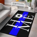 awesome thin blue line ¹oehome area rug living room rug home decor carpet ktsr 0