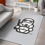 bacon egg bread pattern print area rug living room rug home decor 0