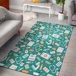 bacon pattern print area rug living room rug home decor 0