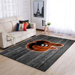 baltimore orioles mlb area rugs baseball living room carpet team logo wooden home rug regtangle carpet floor decor home decor 0