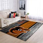 baltimore orioles mlb team logo area rugs wooden style living room carpet sports rug regtangle carpet floor decor home decor 0
