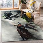 batman and superman 1 area rug living room and bed room rug rug regtangle carpet floor decor home decor 0