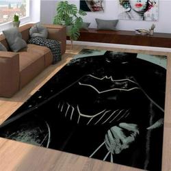 Batman Area Rug Living Room Rug Home Decor Superhero Movie Ofd 10117