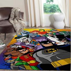 Batman The Animated Series Area Rug Living Room And Bed Room Rug Rug Regtangle Carpet Floor Decor Home Decor