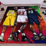 bean bryant jordan rug sport rug basketball legend sport floor carpet decor 0