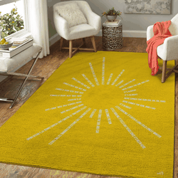 Beatles Album Here Come The Sun Song Art For Fans Area Rug Area Rug Living Room Carpet Rug Regtangle Carpet Floor Decor Home Decor