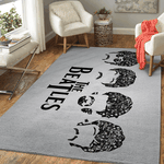 beatles band music english rock band the beatles art area rug area rug living room carpet rug regtangle carpet floor decor home decor 0