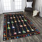 beautiful electric guitars dhckl1810at rug living room rug home decor 0