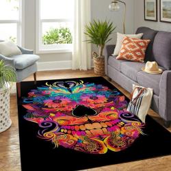 Beautiful Skull Area Rug Ofd Bhs190827 Area Rug Living Room Carpet Rug Regtangle Carpet Floor Decor Home Decor