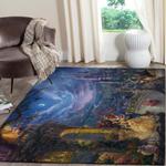 beauty and the beast area rug living room rug home decor disney movie ofd d26107 0