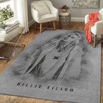 billie eilish music monochrome art for fans area rug living room carpet rug regtangle carpet floor decor home decor 0