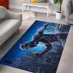 black panther marvel comics black panther movie rug living room rug home decor 0