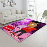 black penther logo movie area rug living room living room area rug home decor 0