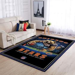 NFL Chicago Bears Area Rug Non-Slip Football Carpet Home Decor Gift Idea For Fans F102177