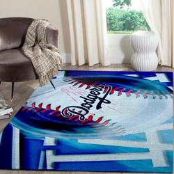 MLB Los Angeles Dodgers Home Decor Team Logo Carpet Rug Living Room 2002201