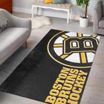boston bruins area rug nhl ice hockey team logo carpet living room rugs rug regtangle carpet floor decor home decor v4616 0