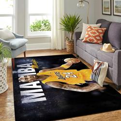 NBA Los Angeles Lakers Rectangle Rug Personalized Non-Slip Carpet Gift For Basketball Fans