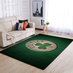 NBA Boston Celtics Rectangle Rug Personalized Non-Slip Carpet Gift For Basketball Fans V1619