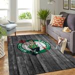boston celtics nba team logo grey area rugs wooden style living room carpet sports rug regtangle carpet floor decor home decor 0