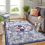 buffalo bills nfl area rugs skull flower style living room carpet sports rug regtangle carpet floor decor home decor 0