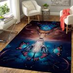 butterfly flower area rug animal print rug regtangle carpet floor decor home decor 0