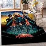 captain marvel movie area rug for gift bedroom living room area rug home decor 0