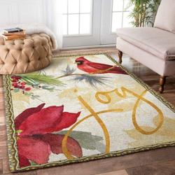 Car Bear Christmas Dhcdhc Ld1610 Rug Living Room Rug Home Decor